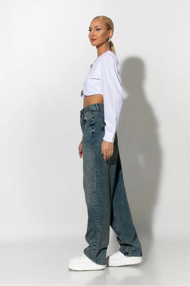 Jean relaxed fit μπλε Jean relaxed fit μπλε